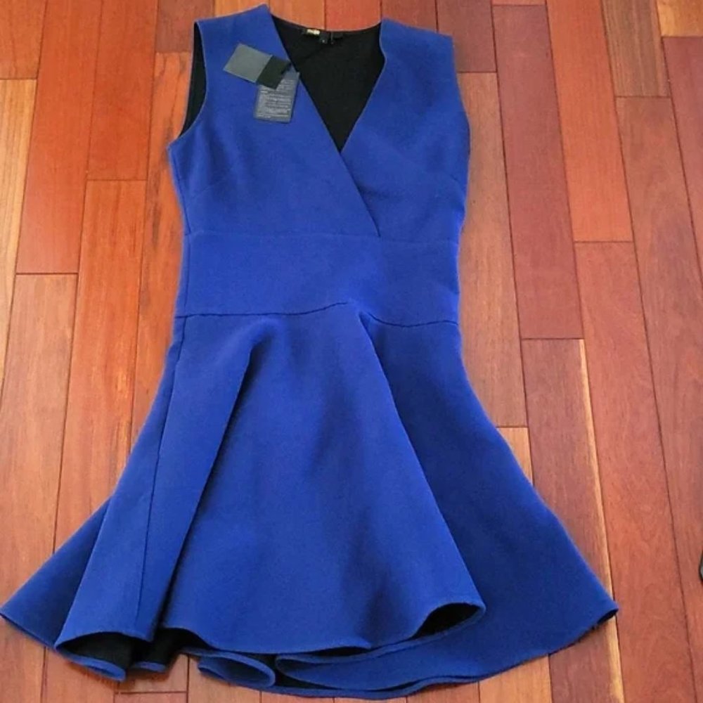 Maje Sleeveless Blue Dress